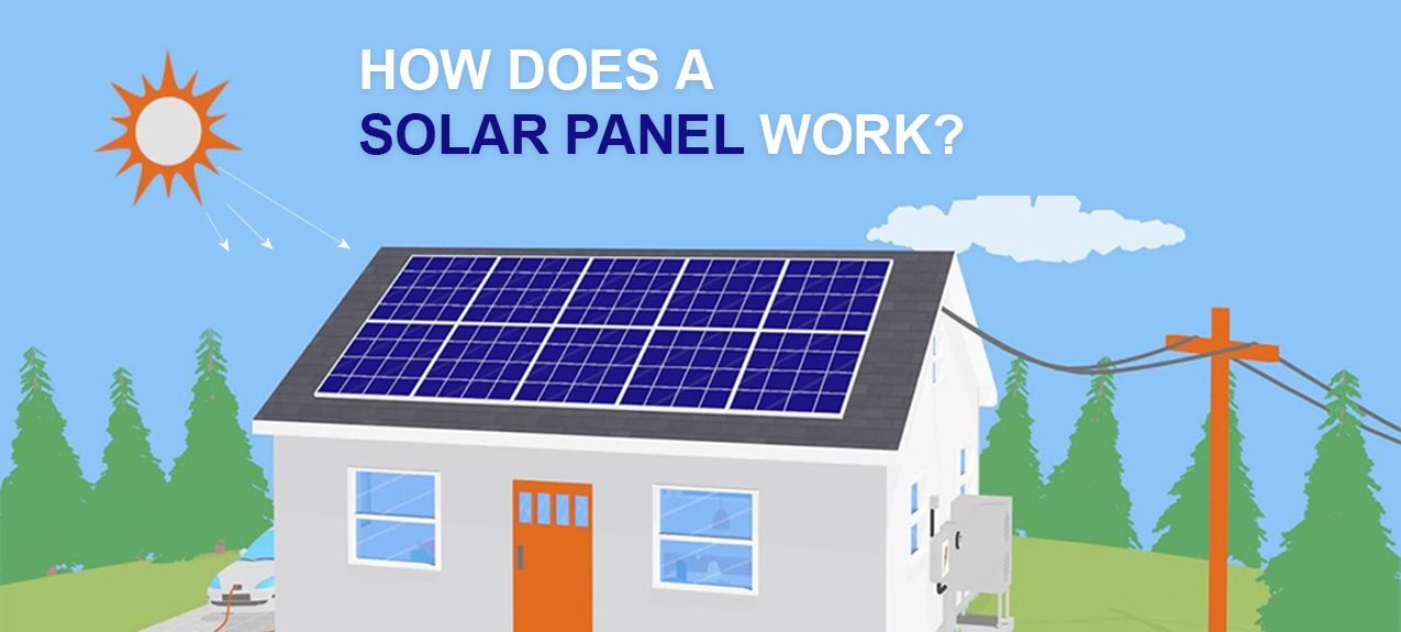 How does a solar panel work