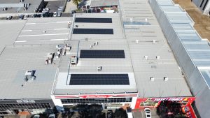 commercial solar project