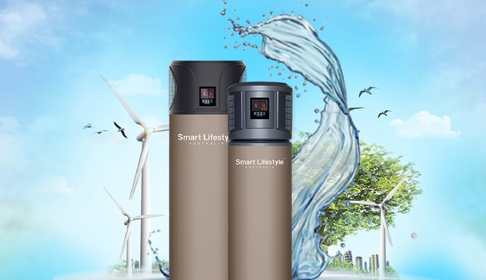 SLA Heat pump water heater