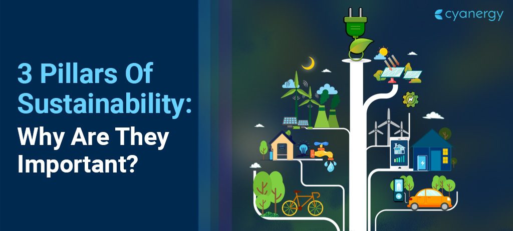 The three pillars of sustainability aim to create a balance where people and nature can live together to meet the needs of both present and future generations.
