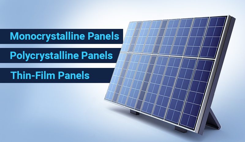 types of solar panels