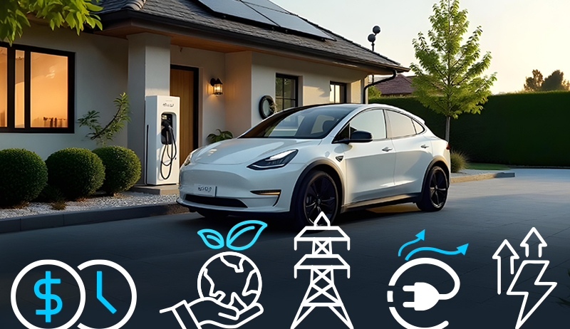 Benefits of Solar-Powered EVs