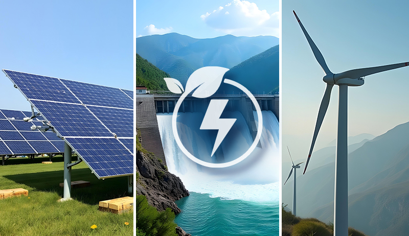 solar and wind