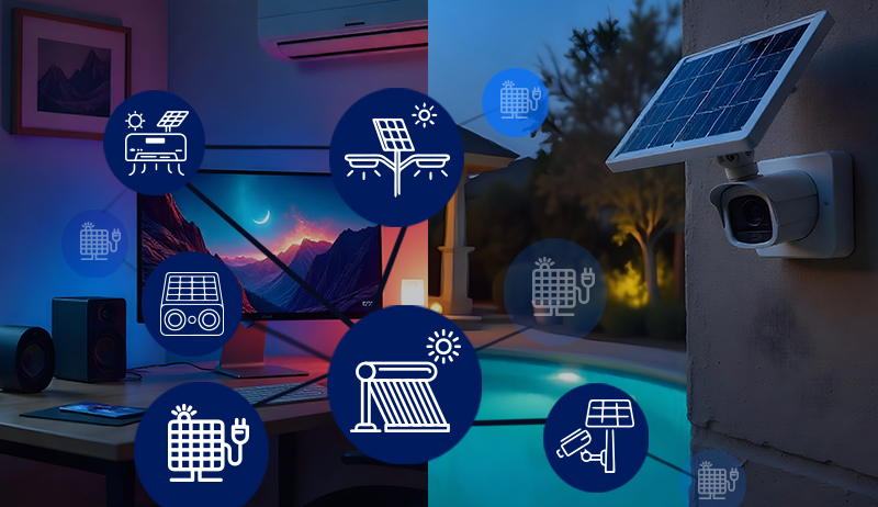 Solar-Powered Security Cameras